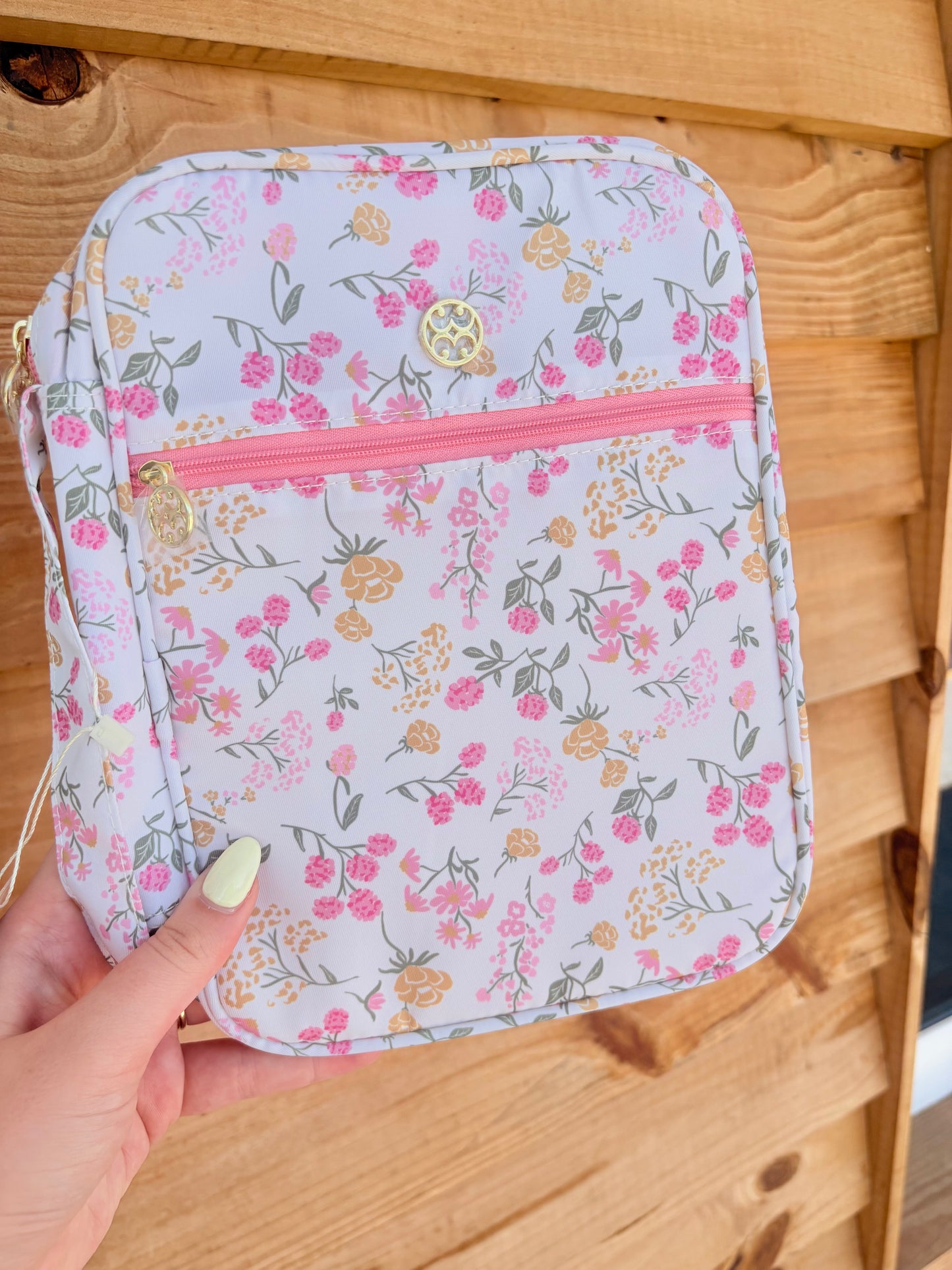 Mary Square Bible Cover - Petal Charm