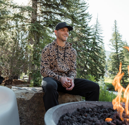 Burlebo Thermal Hoodie - Gauge Camo