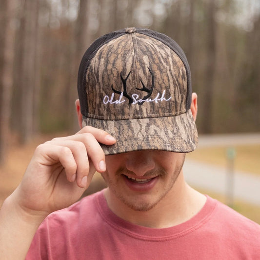Old South Racked - Trucker Hat - Bottomland/Light Charcoal