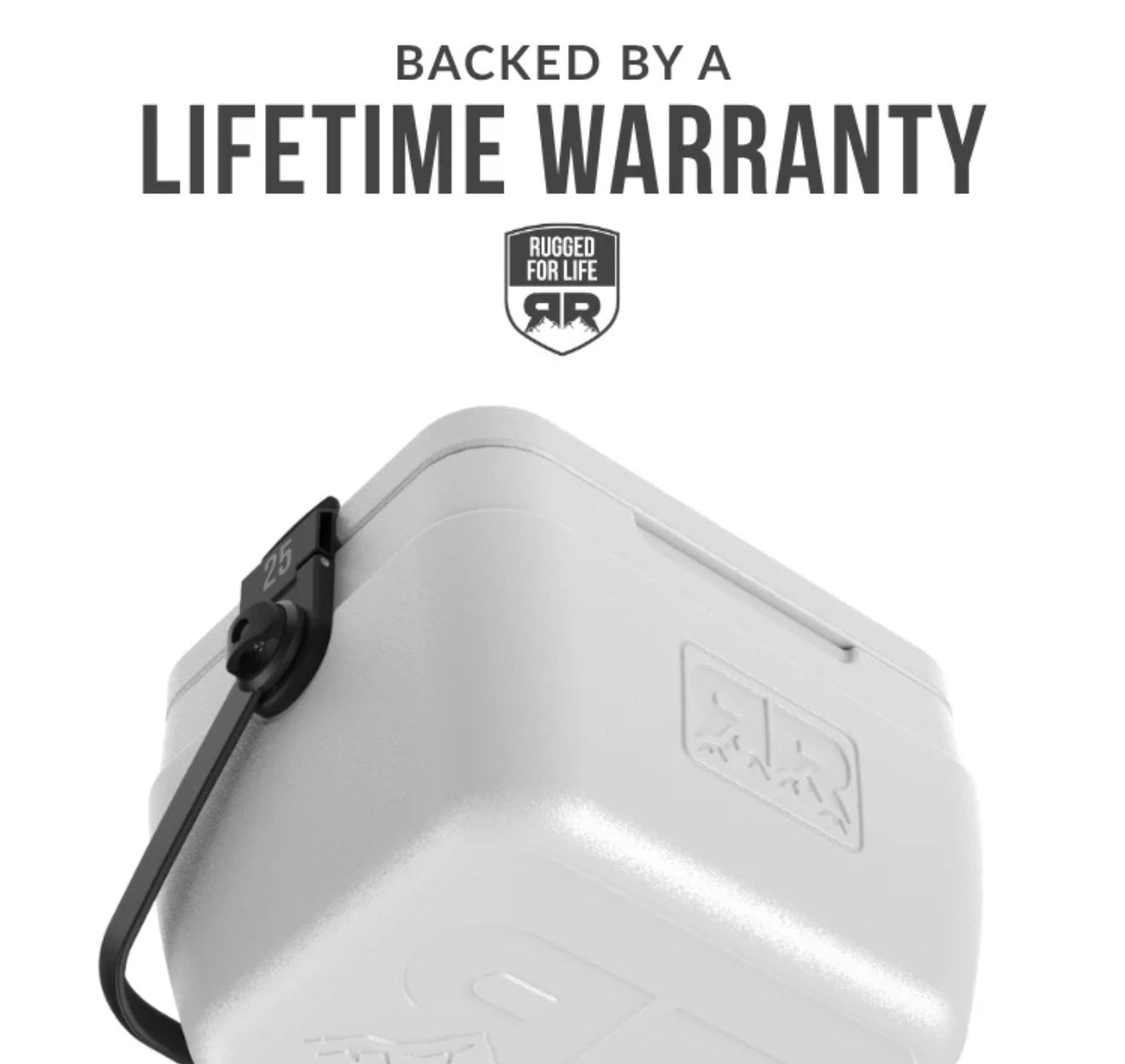 Rugged Road 25 V2 - White (RR-25-White)