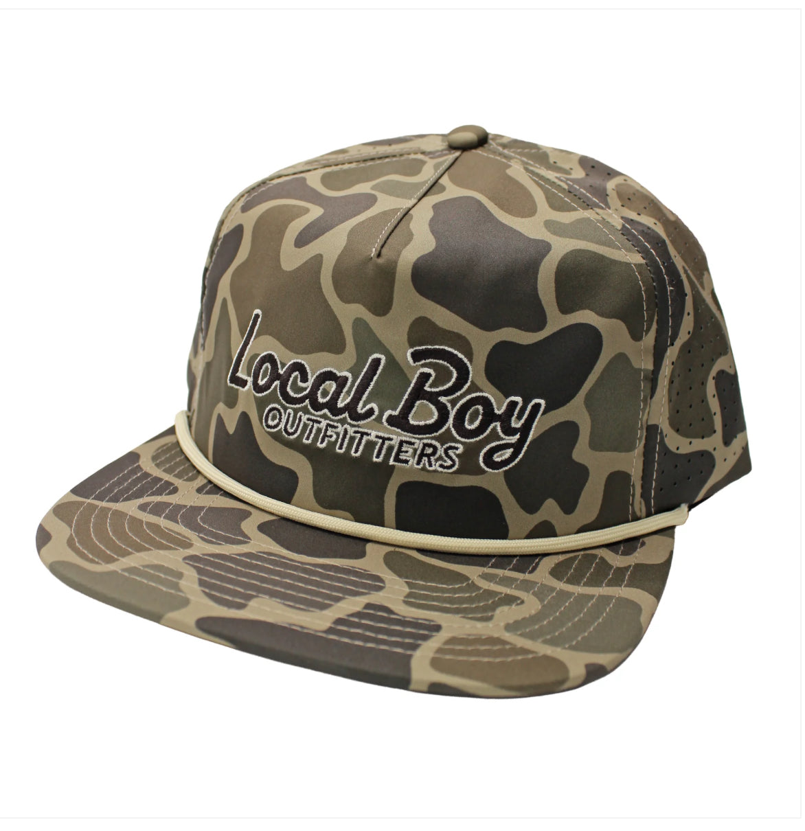 Local Boy Mark Script perf LP Rope Hat