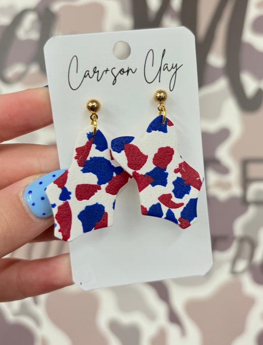 Car+son Clay RWB BIKINI Earrings