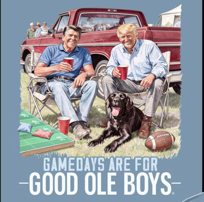 Good Ole Boys Gameday Trump - Ice Blue