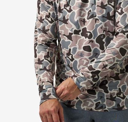 BURLEBO - Performance Hoodie - Mallard Mayhem Camo