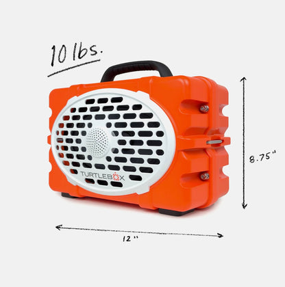 TurtleBox Audio - Origional: Gen 3 Speaker - Orange