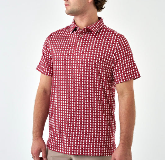 Burlebo Performance Polo - Alabama Crimson Tide