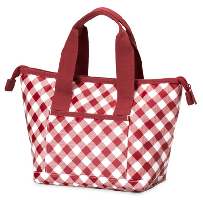 Swig Gameday Gingham Crimson Lunch  Bag