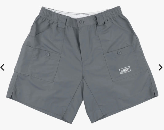 Aftco - Mens Original Fishing Short Long - Charcoal