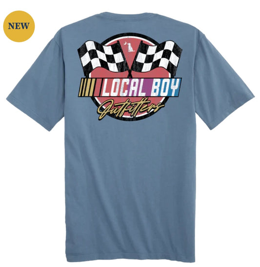 Local Boy Grand Prix SS Tee - Slate