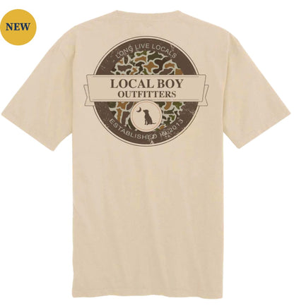Local Boy Vintage Sphere SS Tee - Latte