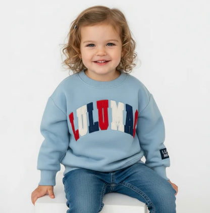 Toddler Lulu Mac Light Blue Stitch