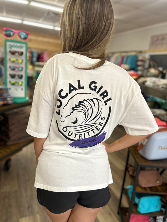 Local Girl Local Claw - White