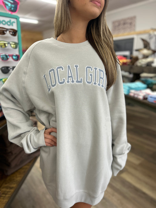 Local Girl Outfitters - LG Cotton Crewneck - Light Sand