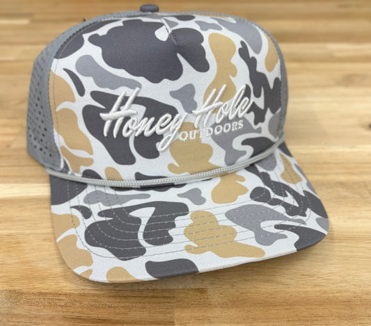 Performance Rope Hat - Heritage - Grey Camo