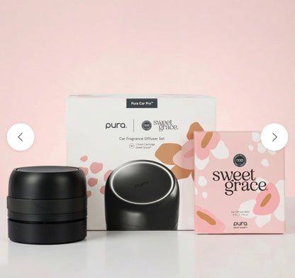 Bridgewater + PURA PRO Car Diffuser Set with Sweet Grace
