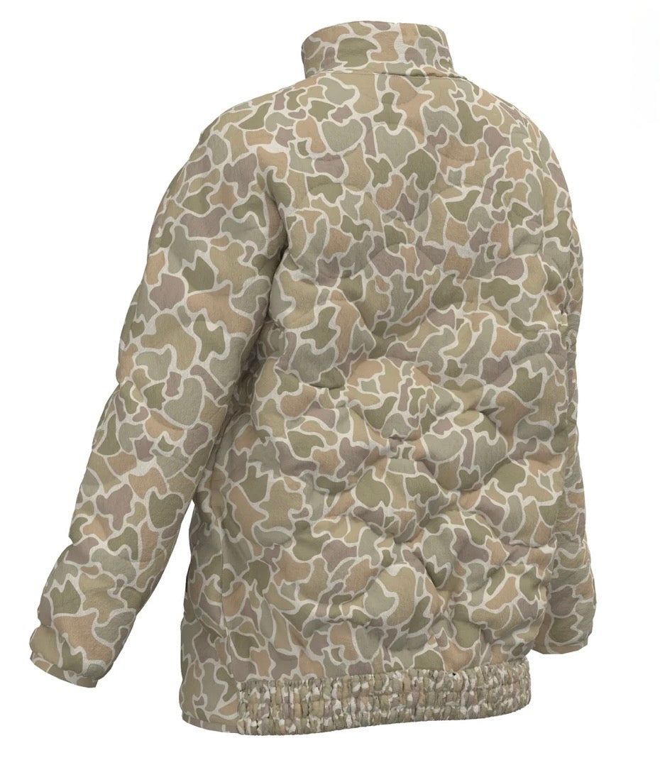 Local Girl Core Jacket-Forest Camo Desert