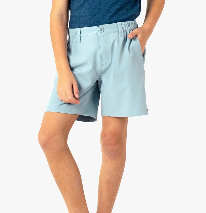 Aftco - Youth Everyday Stretch Shorts - Dusk