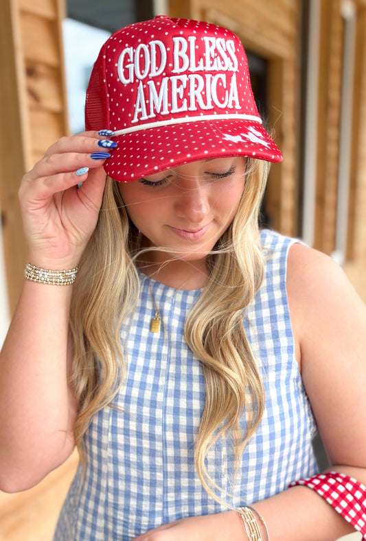 God Bless America Hat