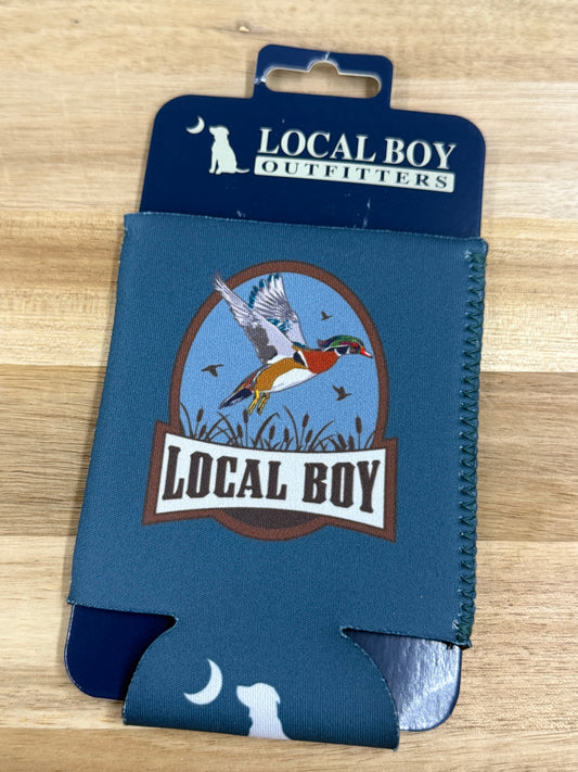 Local Boy Swamp Duck Koozie