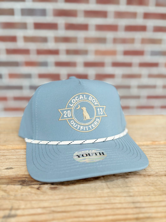 Local Boy Outfitters Youth Banner HC Rope Hat - Warm Gray