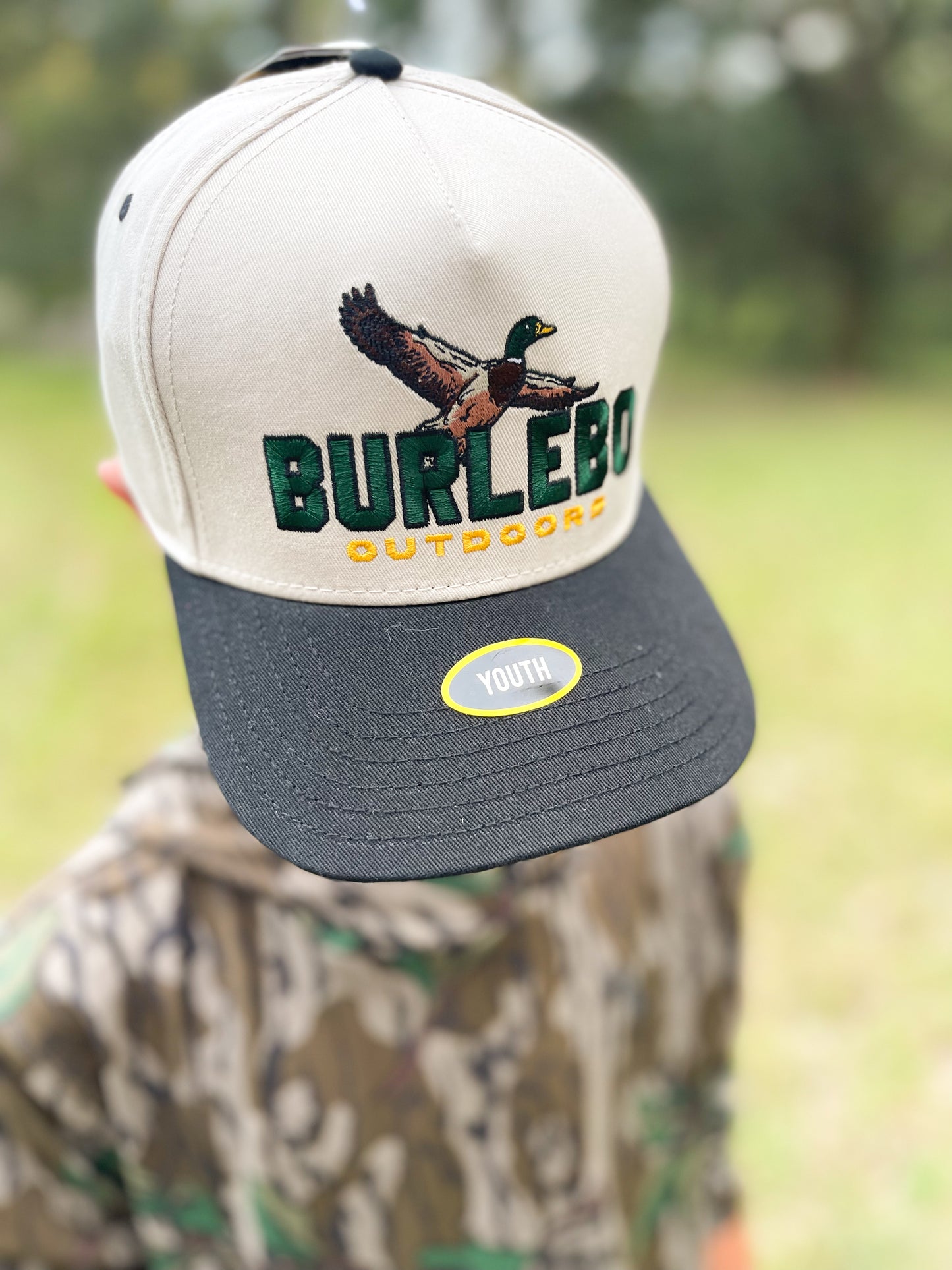 Youth BURLEBO - Mighty Duck No Rope - Cream/Black