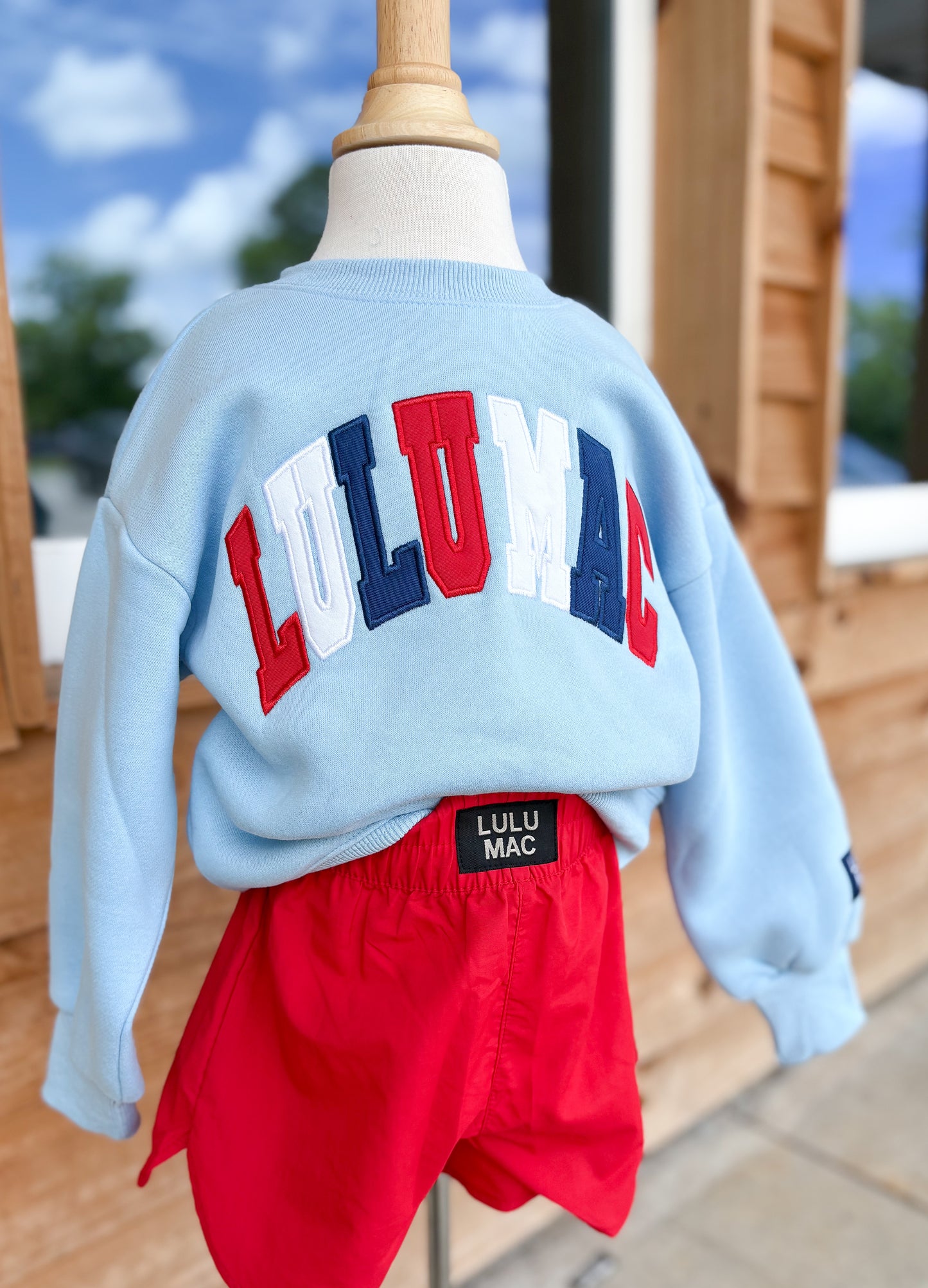 Toddler Lulu Mac Light Blue Stitch