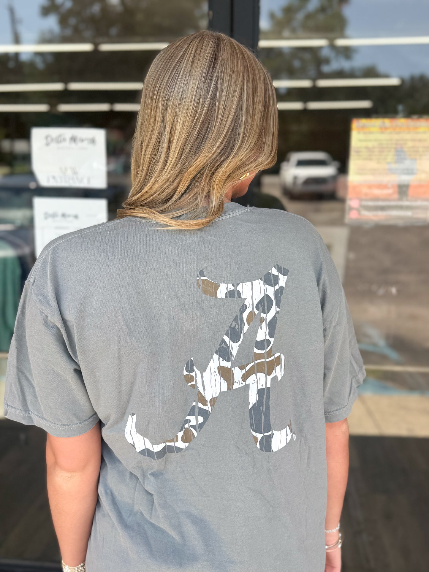 AL Camo Tee - Grey