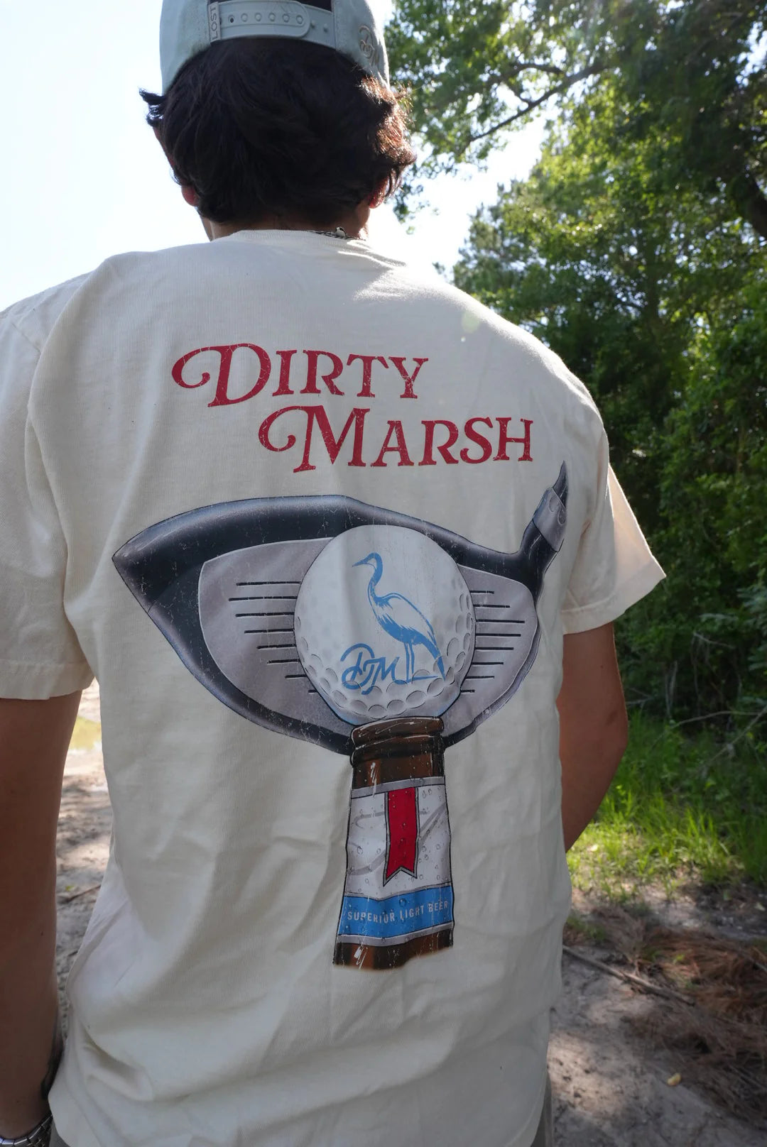 Dirty Marsh Tee’d Up Tee - Ivory