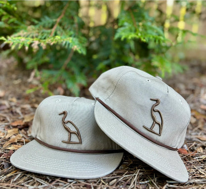 DIRTY MARSH Heron Embroidered Hat | Boudin