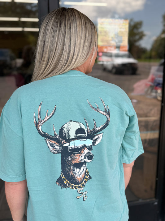 Speckle Bellies Buck Chain SB - Seafoam