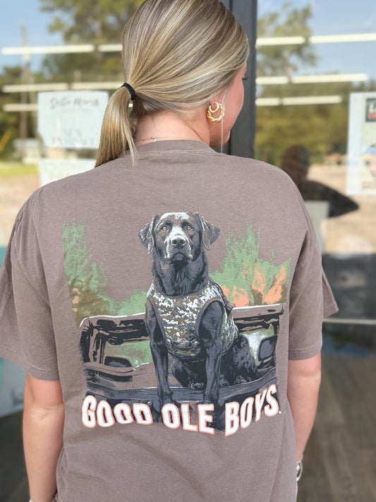 Good Ole Boys Outdoors - Black Lab Tailgate - Chocolate - GOB 7212