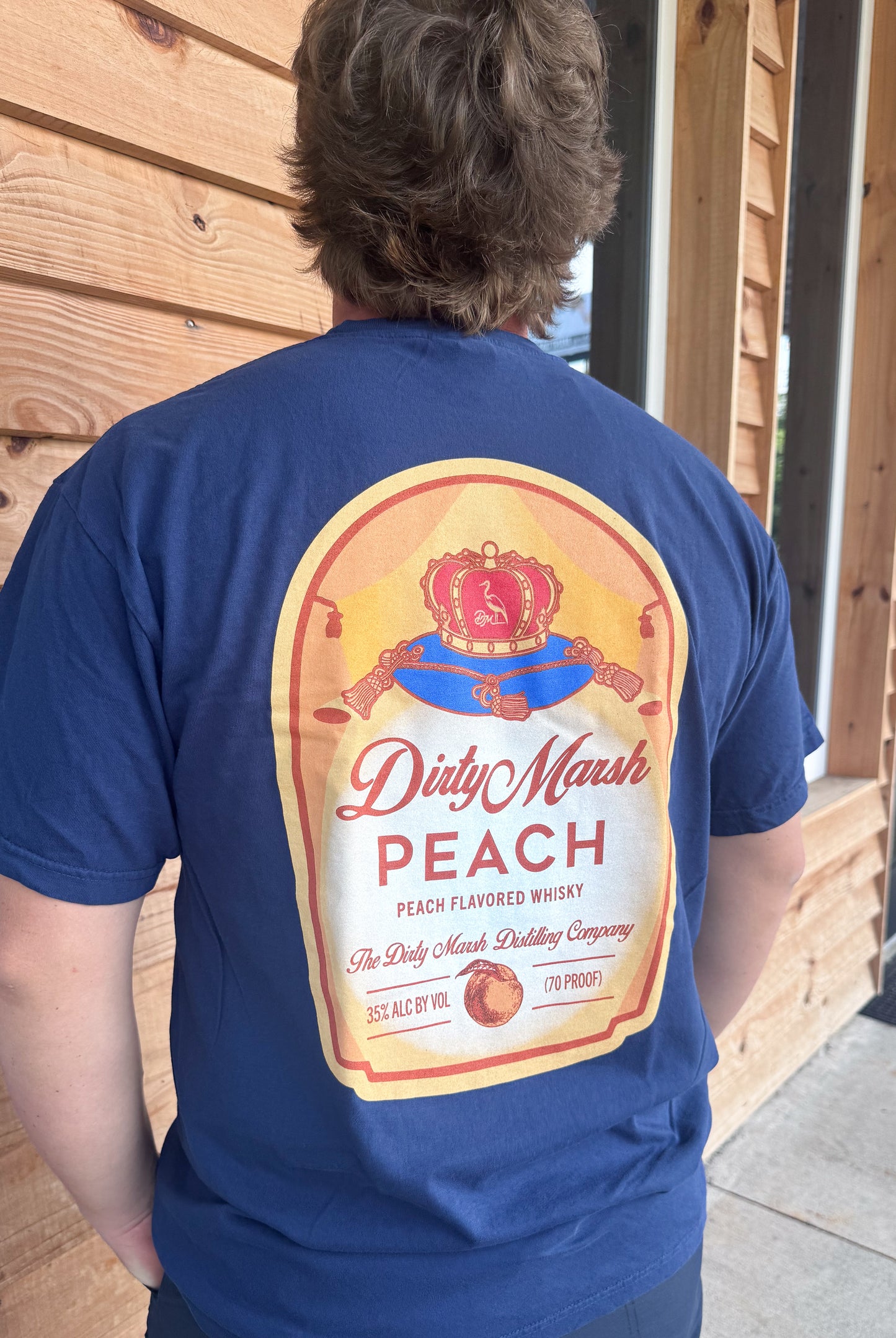 Dirty Marsh “The Crown Tee” - Navy