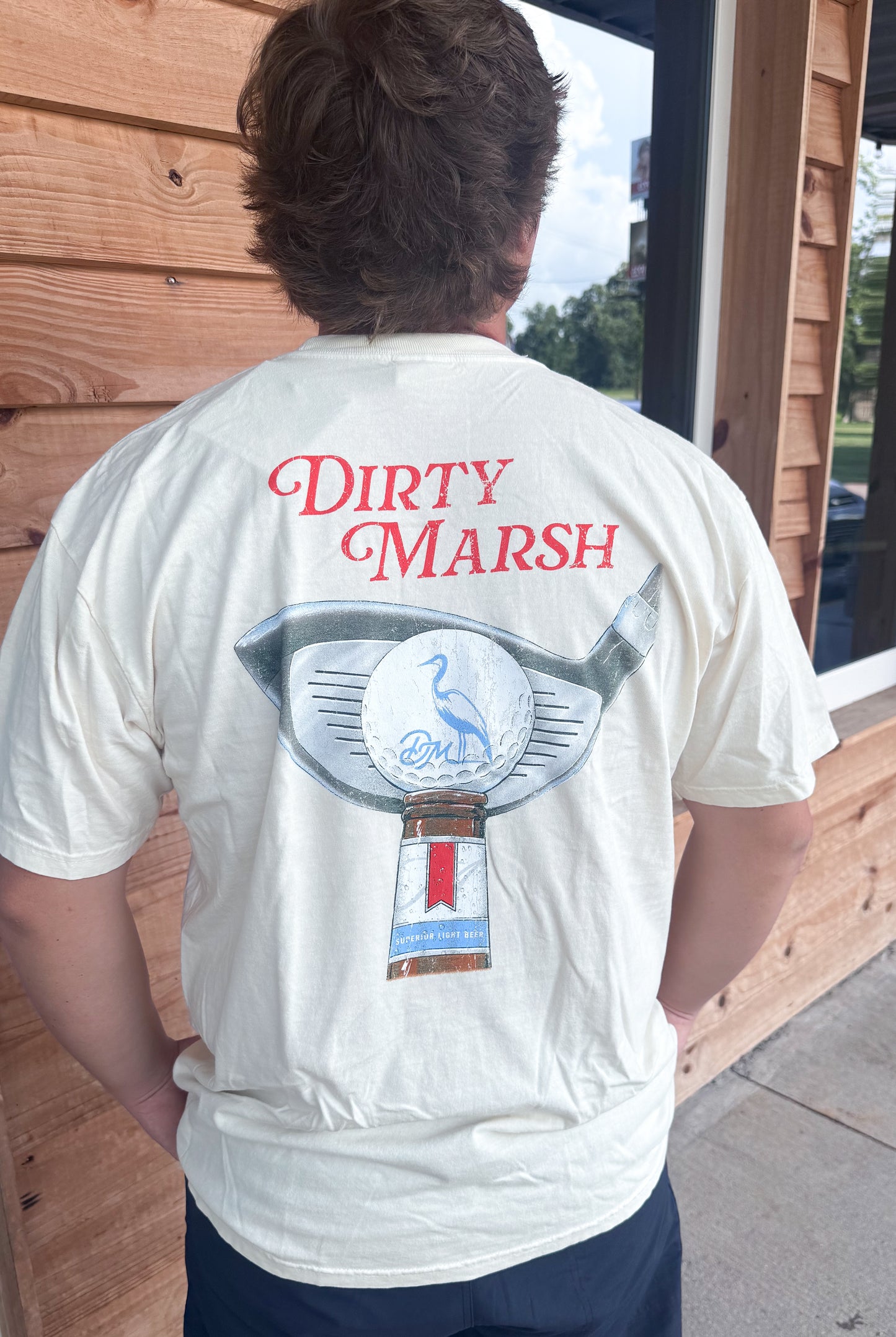 Dirty Marsh Tee’d Up Tee - Ivory