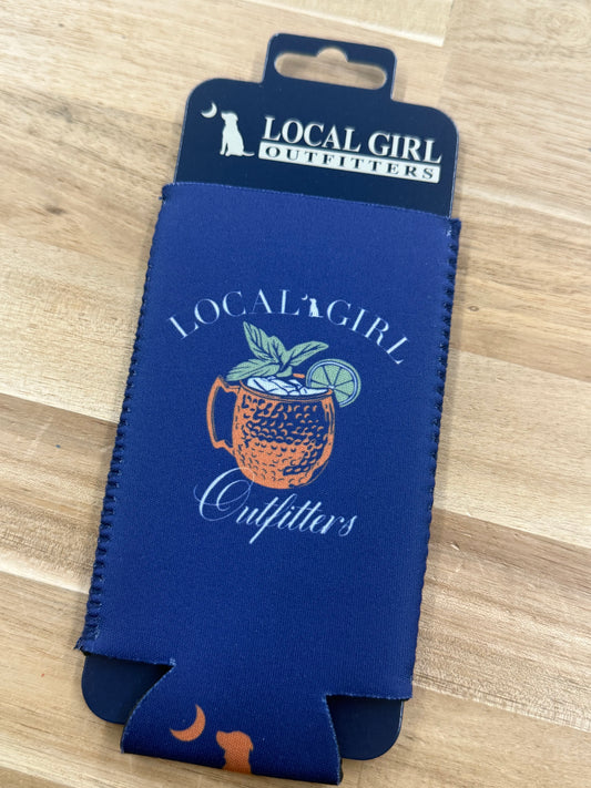 Local Girl Mule Slim Can Koozie