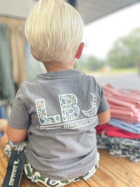 Toddler LBO Bluff SS Tee - Grey