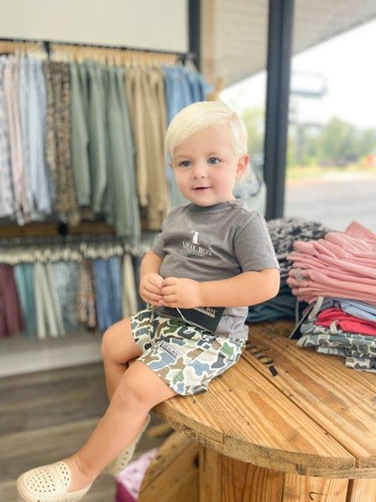 Toddler LBO Bluff SS Tee - Grey