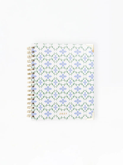 Mary Square 2027 Spiral Planner | Garden Vine