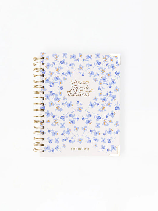 Mary Square Sermon Notes Journal | Chosen Loved Redeemed