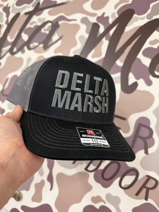 Delta Marsh Block  - Richardson 112 - Black/Gray