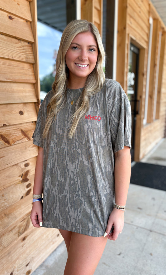 MHC Spent My Dollar On Beer T-Shirt: Mossy Oak Bottomland