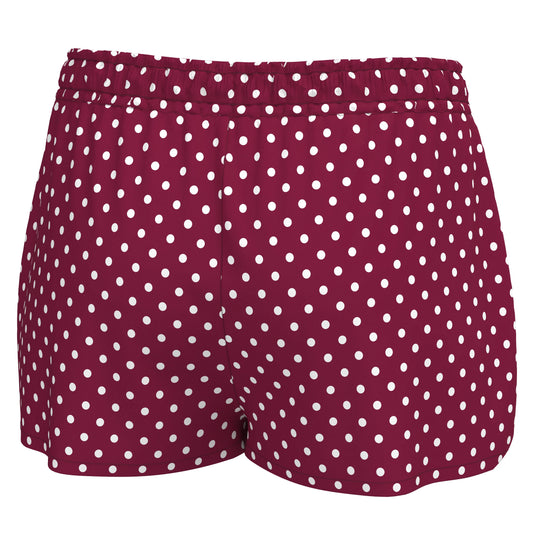 Local Girl Boxer Shorts - Berry Polka Dot