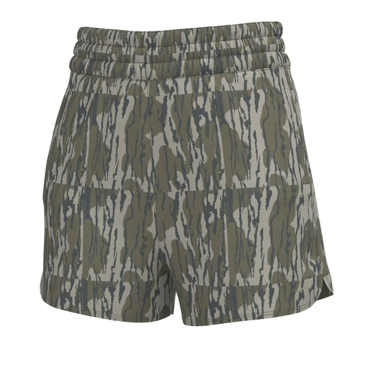 Local Girl Outfitters - LG High Waisted Volley Shorts - Mossy Oak Bottomland