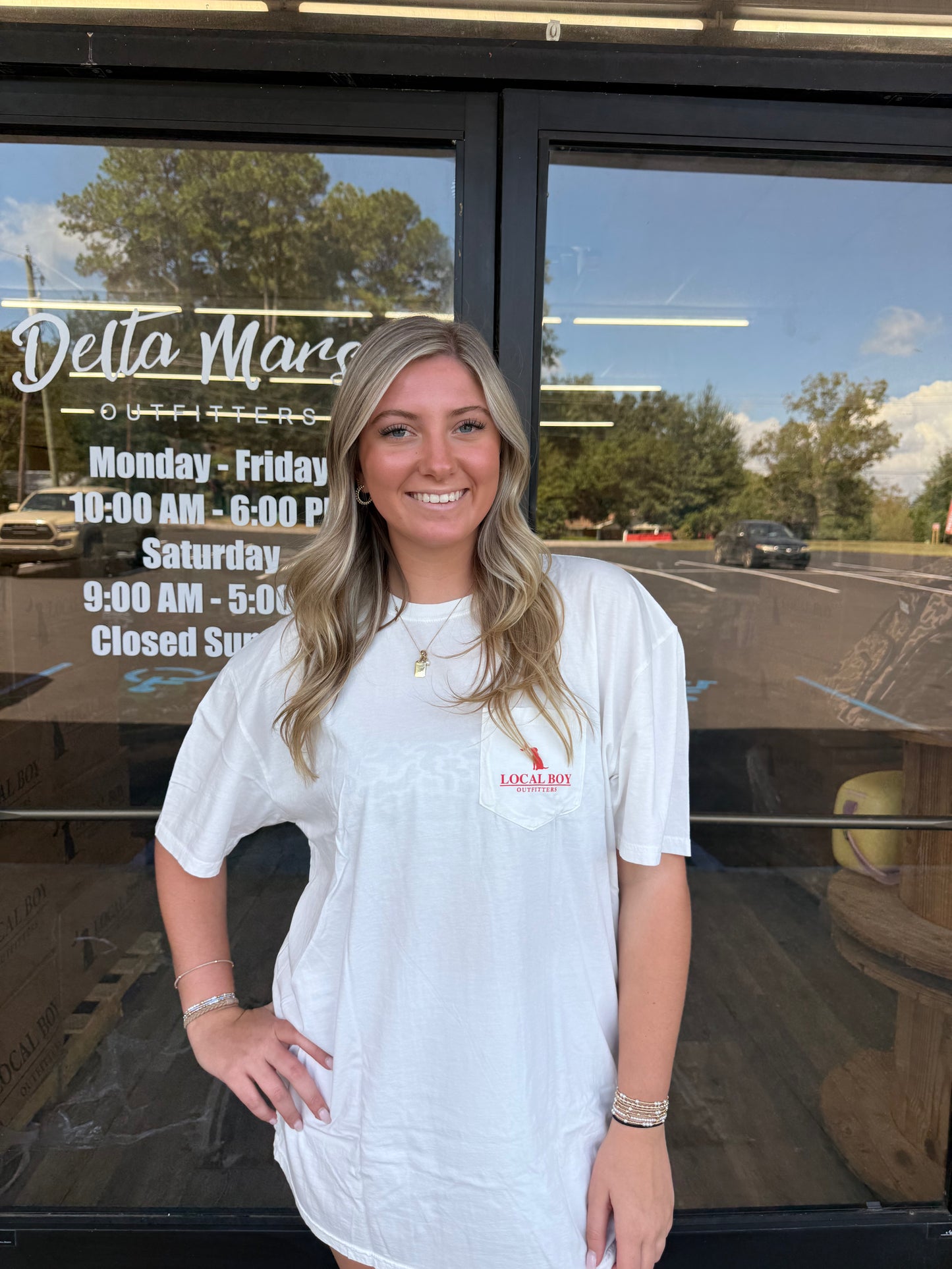 Local Boy Local Snacks SS Tee - White