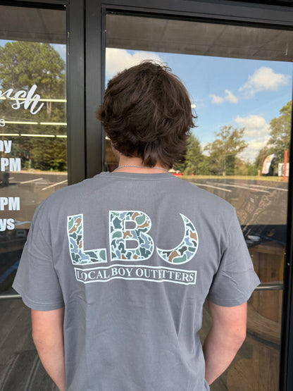 Local Boy LBO Bluff SS Tee - Gray