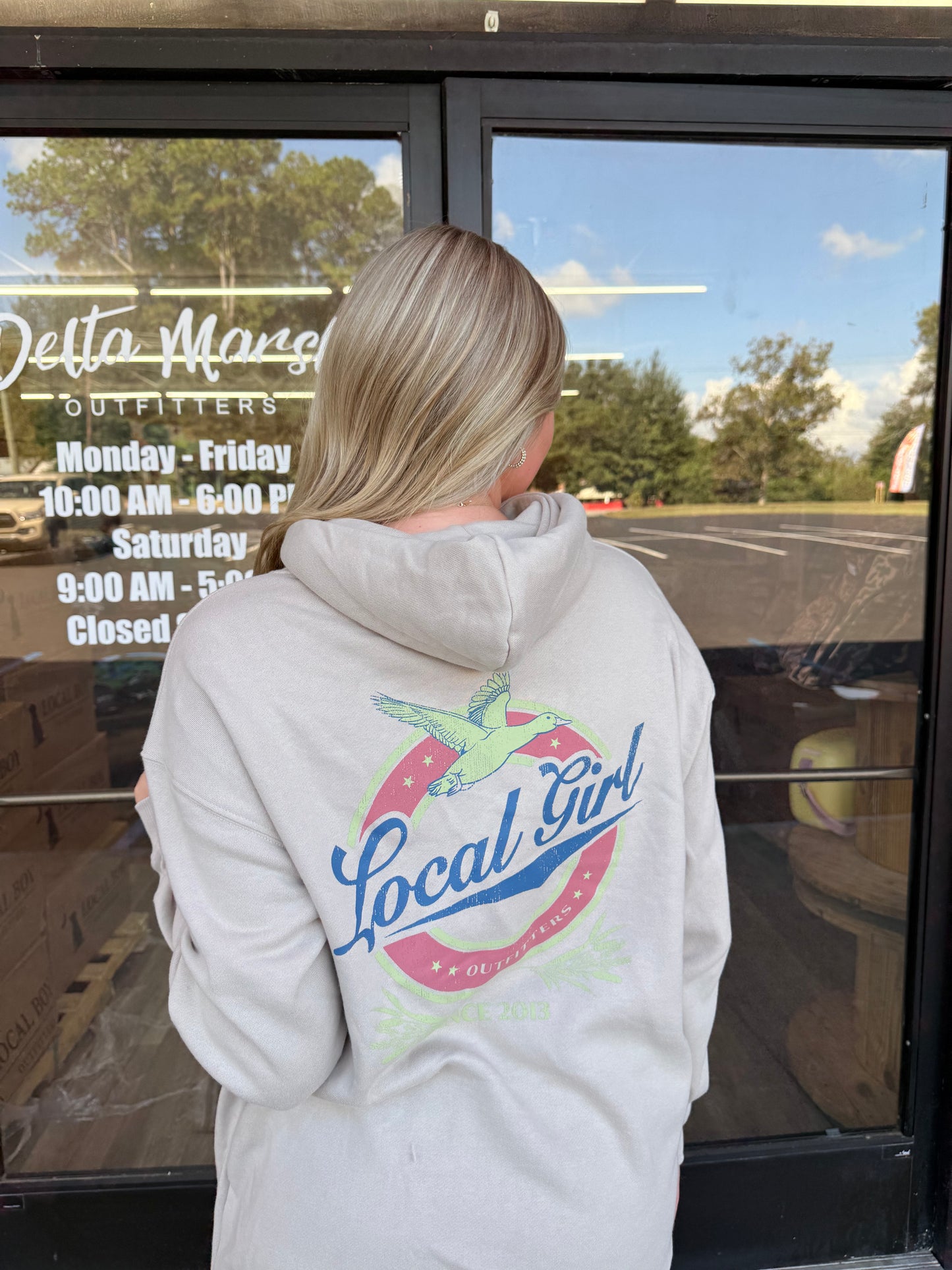 Local Girl Hoodie - Vintage Miller