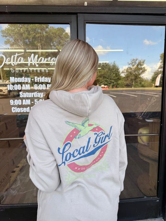 Local Girl Hoodie - Vintage Miller