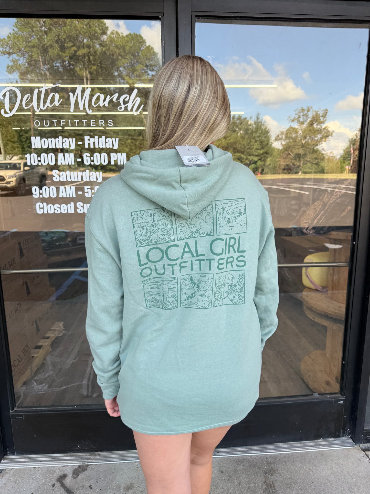 Local Girl Hoodie - Field & Forest