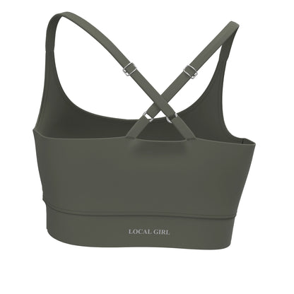 Local Girl Sports Bra 2.0 - Olive