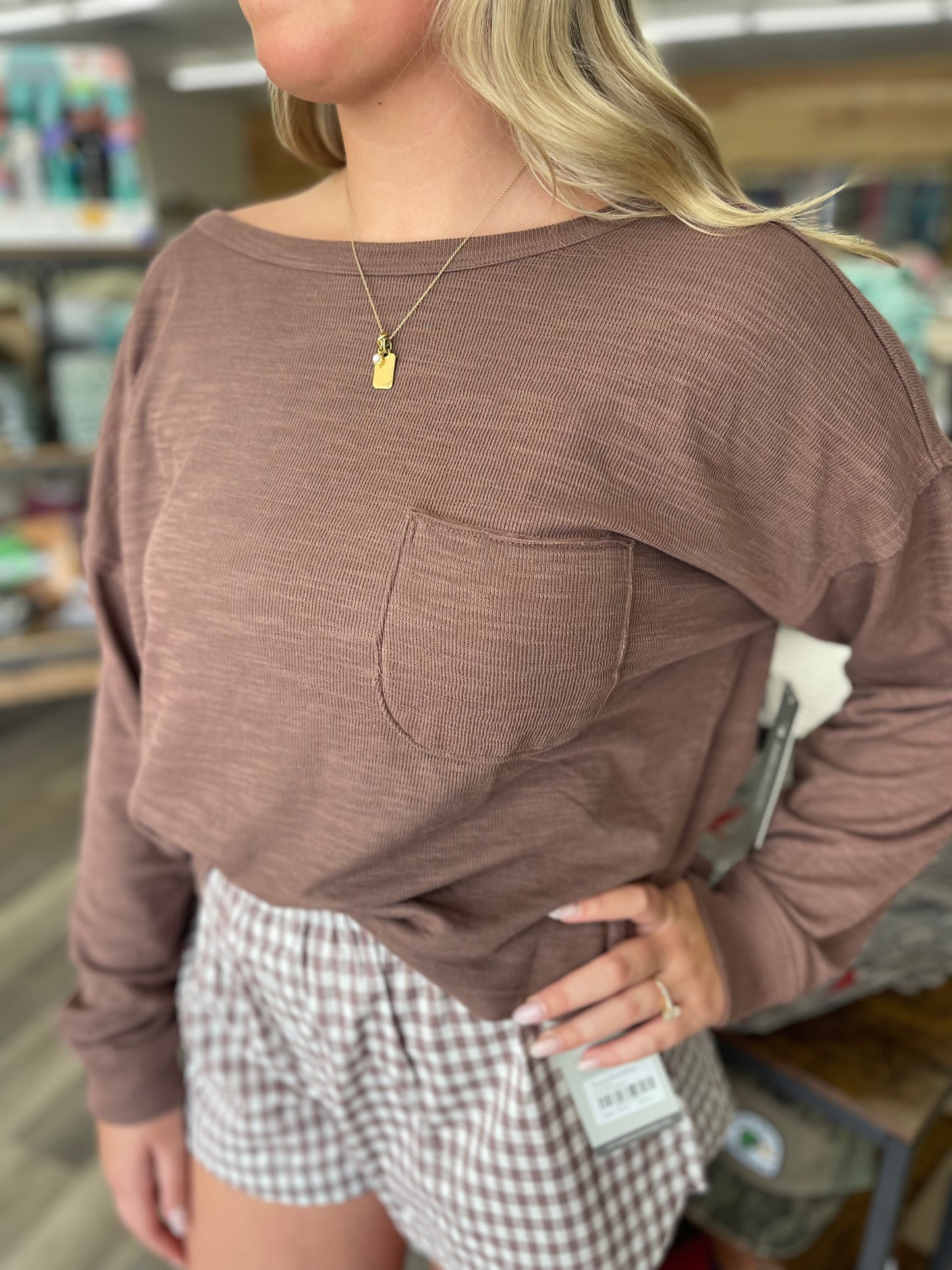 Local Girl Revive Crewneck - Rose