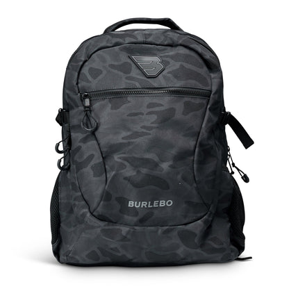 BURLEBO Black Camo Backpack